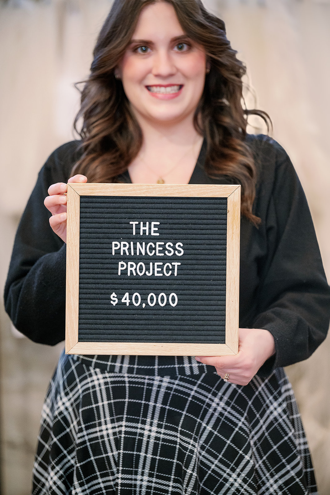 2022 Gift of $40,000 to The Princess Project!