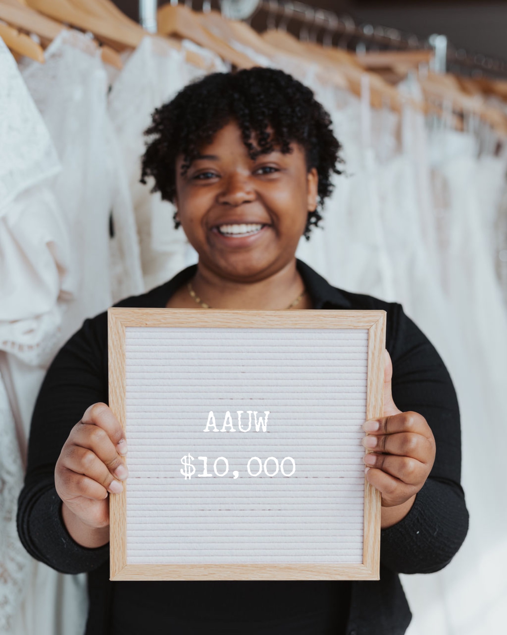 2023 Gift of $10,000 to AAUW!