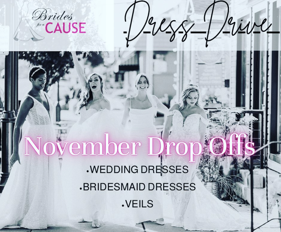 Dress Drive – Dressed in Love Bridal – November 2023 – Reading, PA